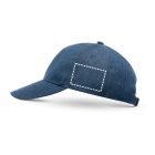 PHOEBE. Denim, pamut és poliészter sapka (300 g/m²)