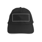 CLAIRE. 100% poliészter sapka szendvicspanellel